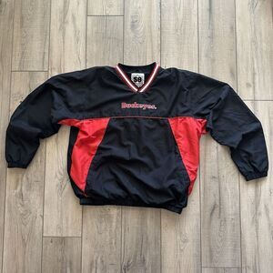 Vintage 90s 58 Sports Ohio State Buckeyes Sweatshirt Spell Out Lined Pullover